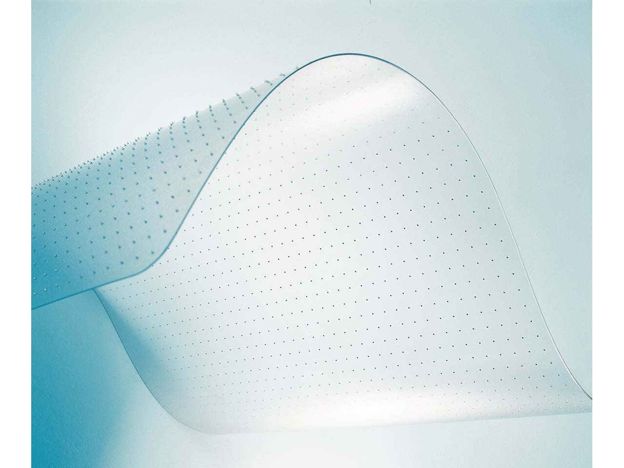 Bodenschutzmatte "Ecogrip Heavy" für Teppichböden mit Ankernoppen, 130 x 120 cm