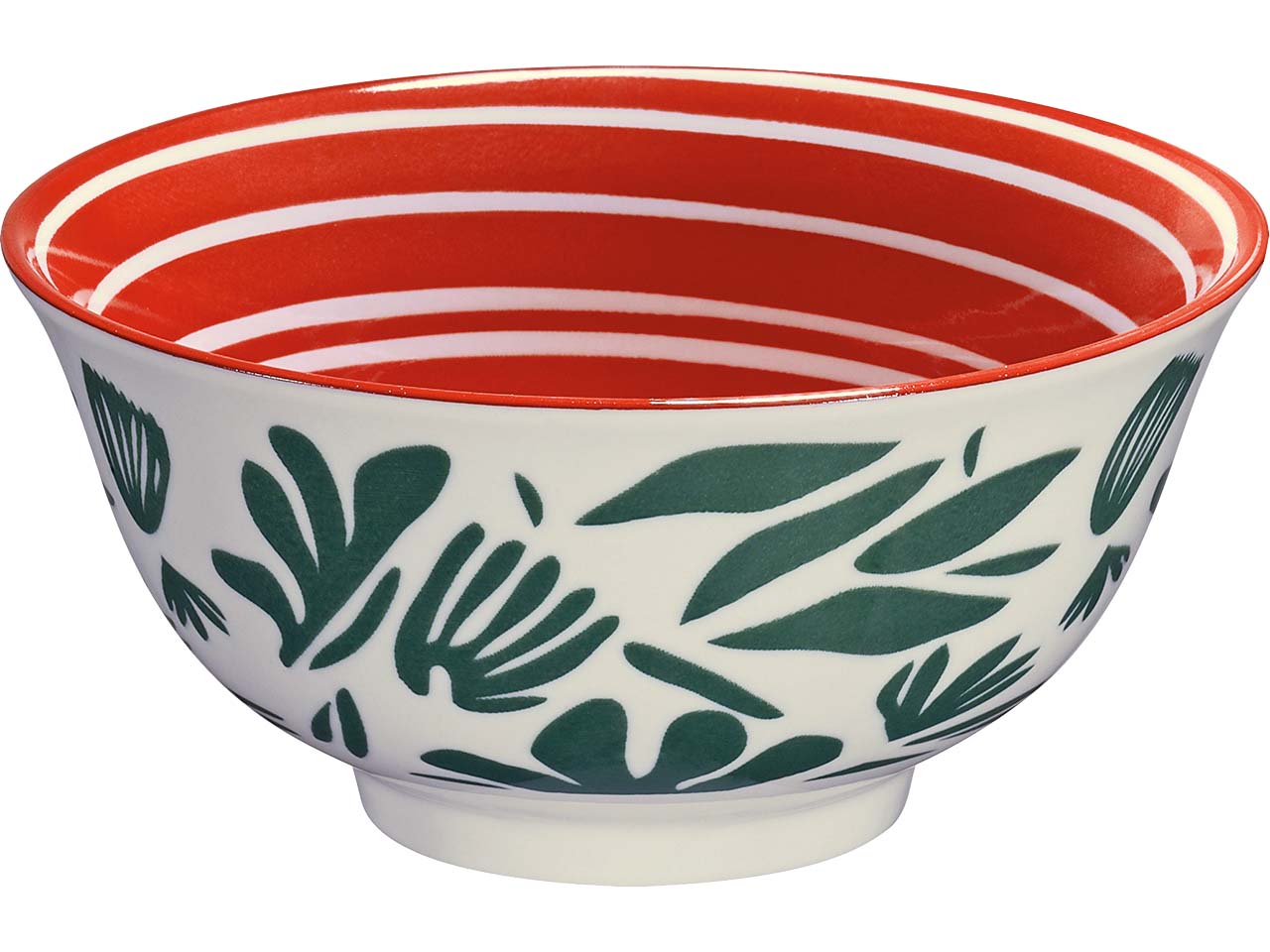 cilio Schüssel 'Blätter' aus Porzellan, Ø 15,5 cm