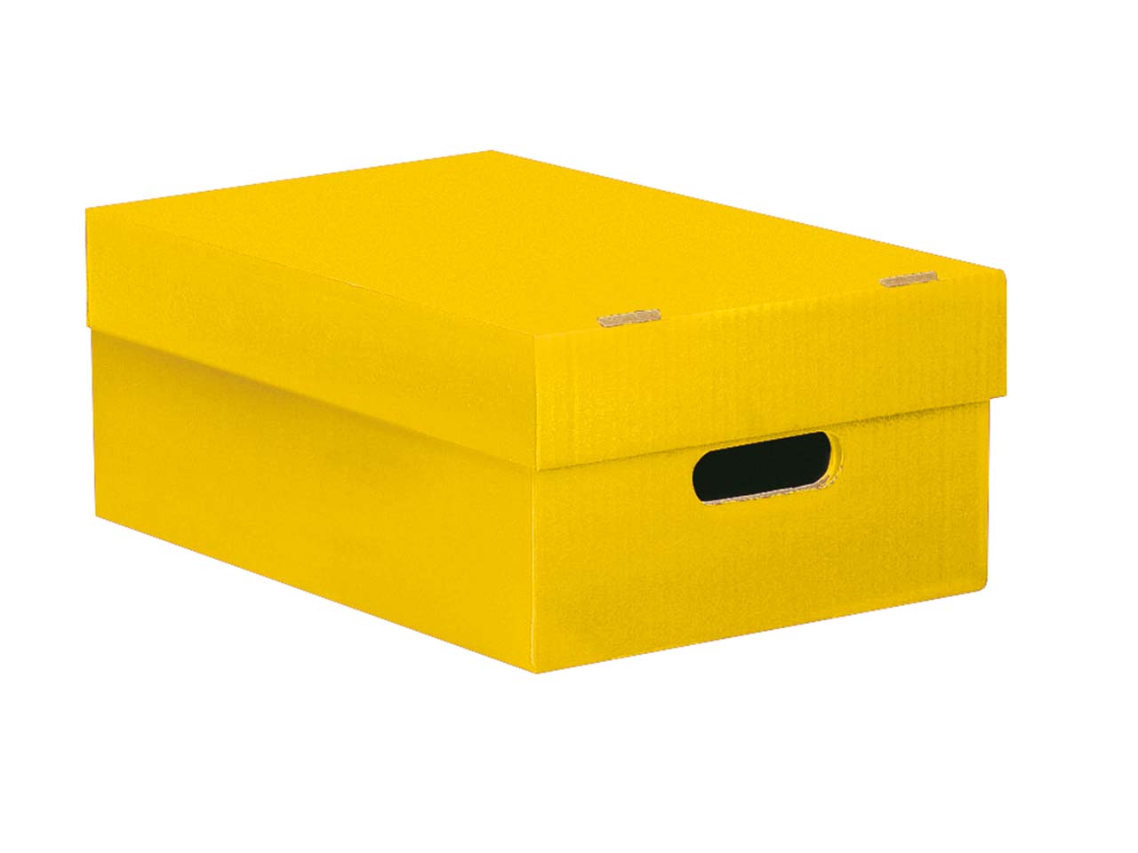 Stülpkiste gelb mittel