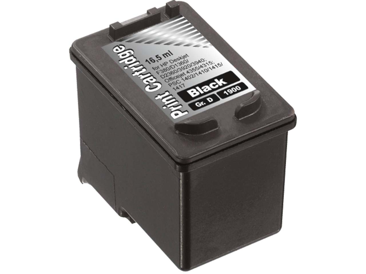 memo Druckkopf ersetzt hp C9351A, Nr. 21 schwarz