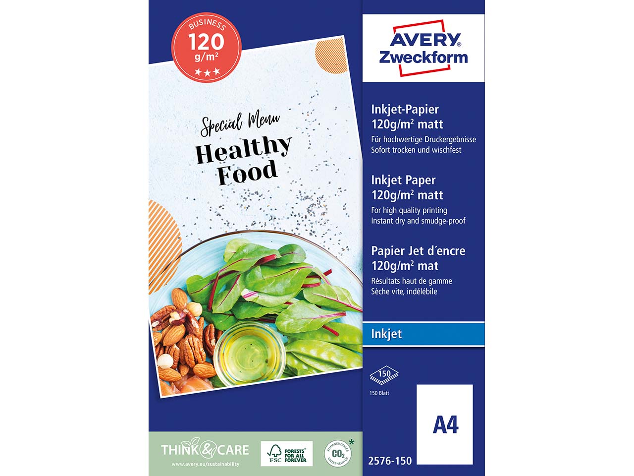 150 Blatt Classic Inkjet Papier 120g