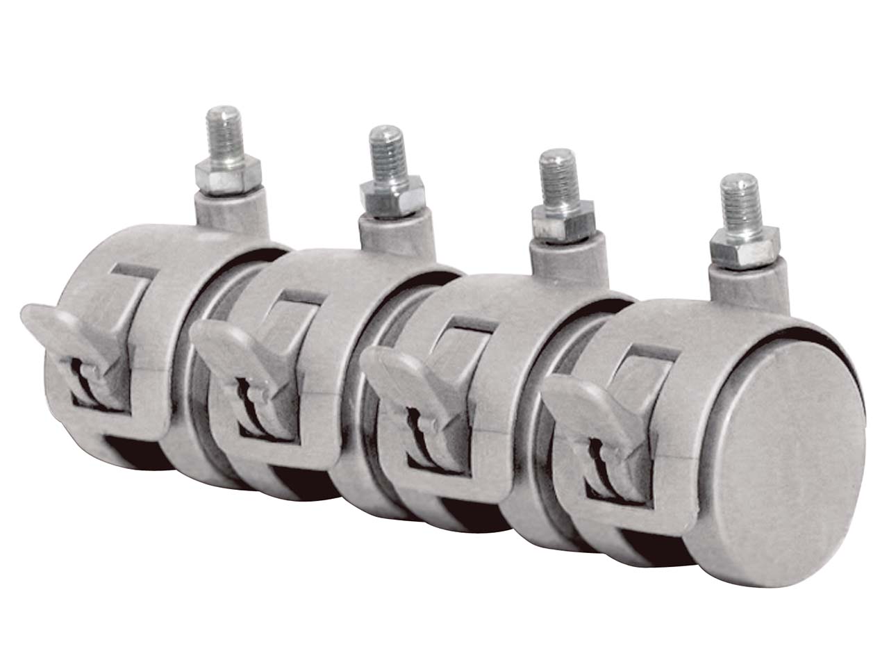 Rollen "Pol" für Stellwand-Elemente 4er-Set