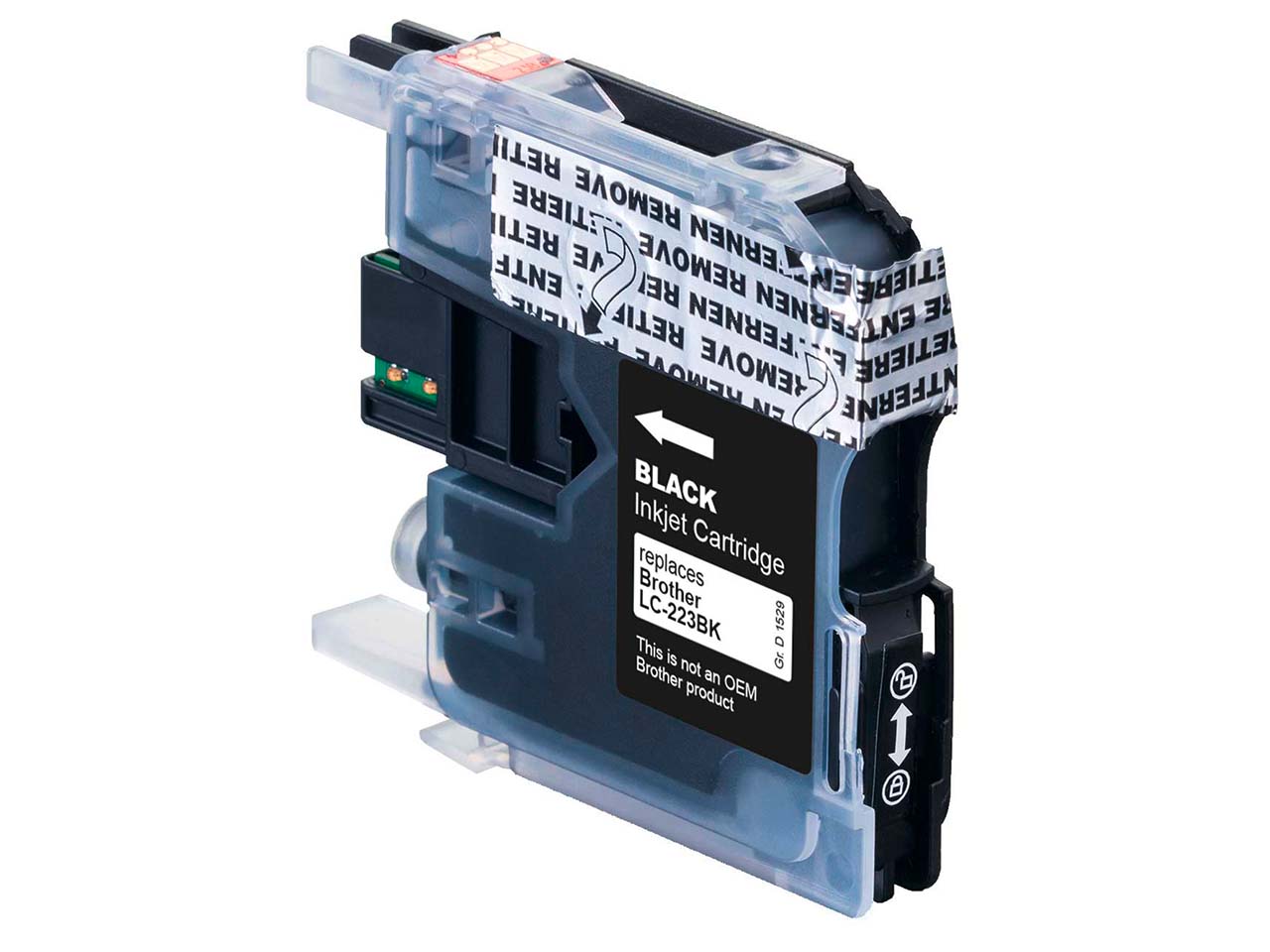 memo Tintenpatrone ersetzt Brother LC-223BK schwarz