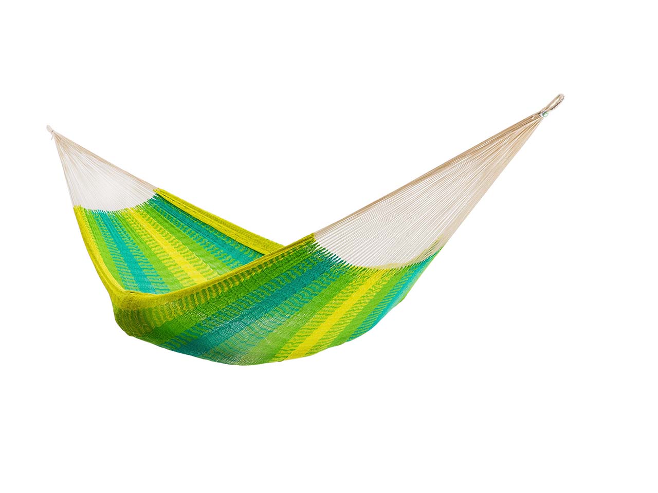 HängemattenGlück Netzhängematte 'MAYA XL' lind