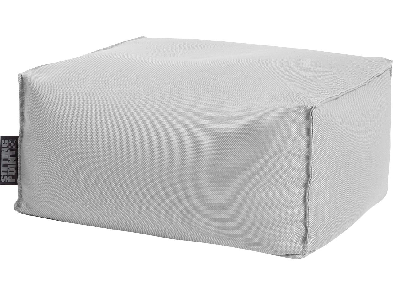 Sitzsack "Roll Korfu" outdoor, 55 x 65 x 35 cm, grau