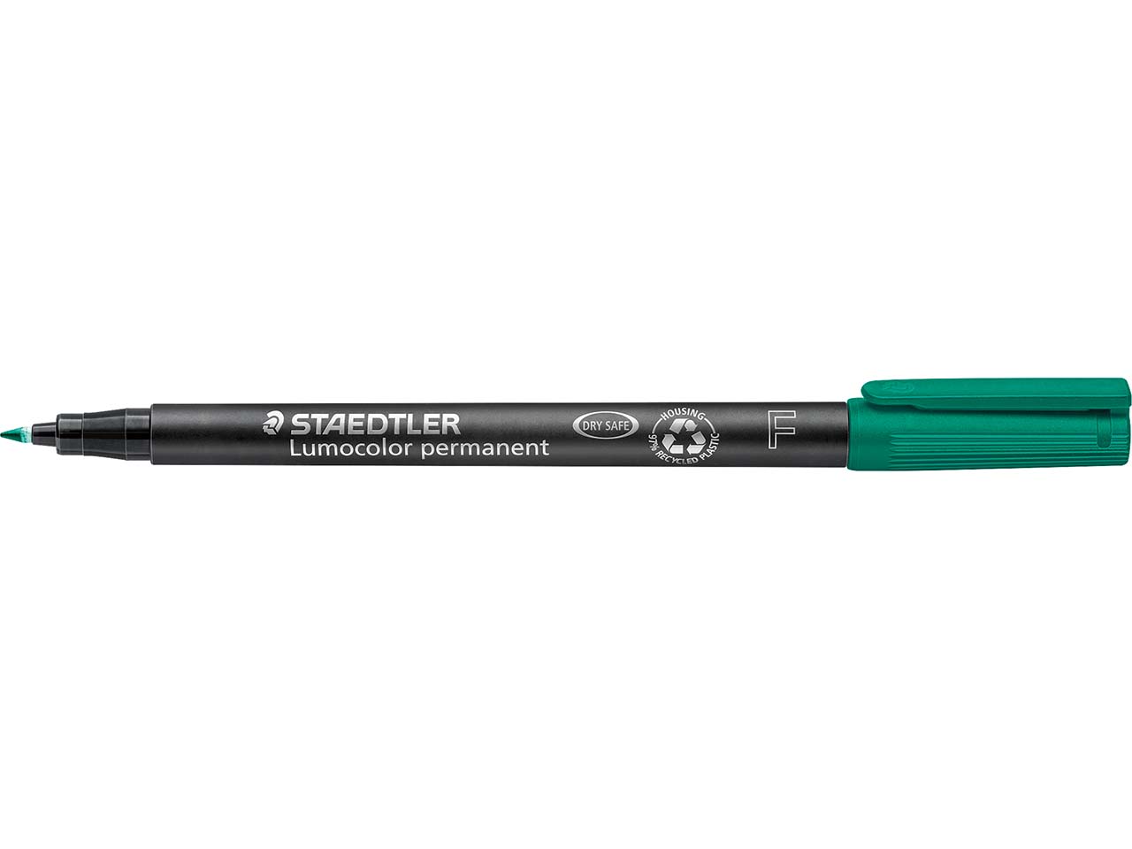 STAEDTLER Universalstift 'Lumocolor 318' fein grün permanent