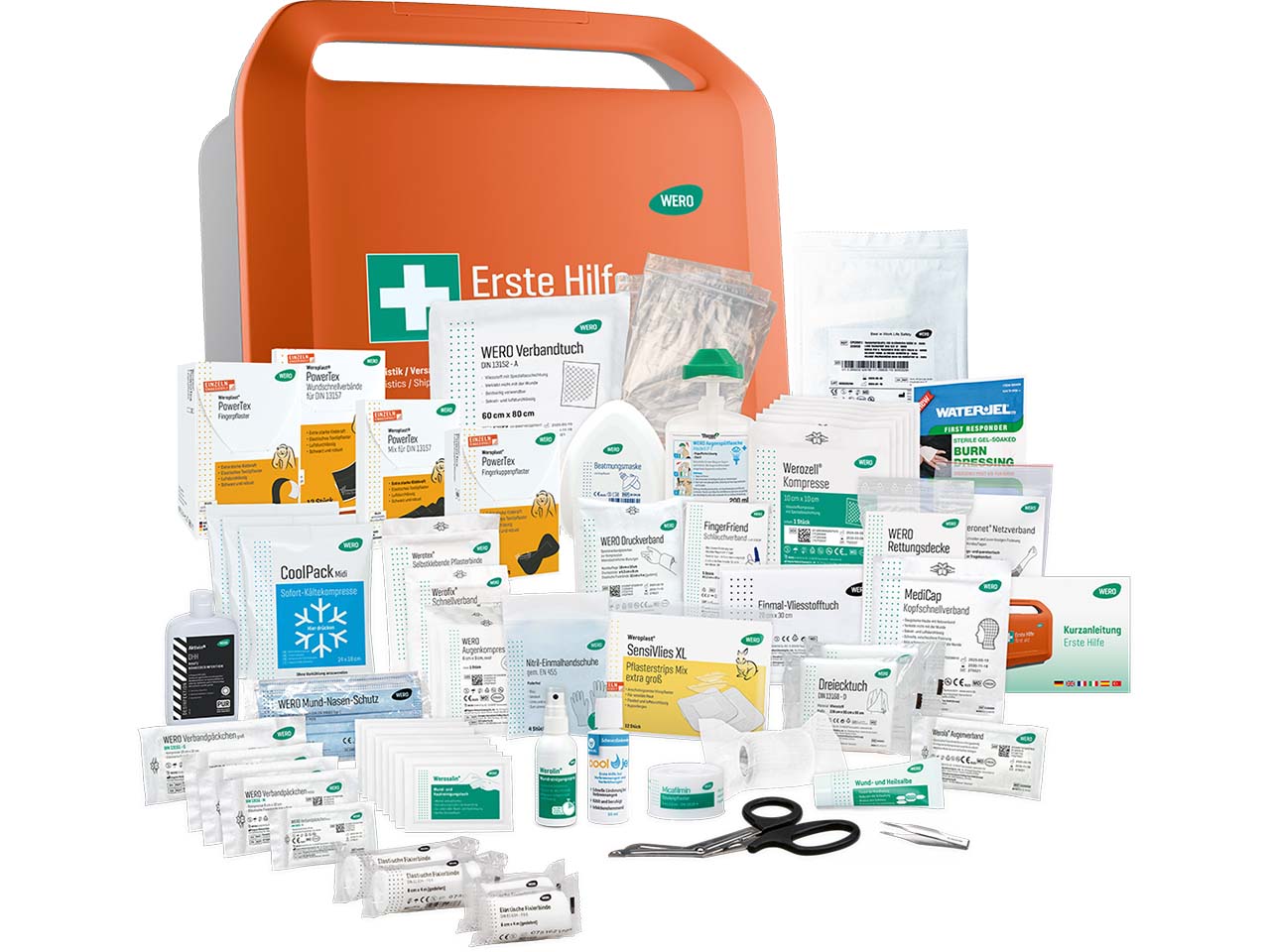 WERO Erste-Hilfe-Koffer "Smart Case" DIN 13157, groß, für Logistik/Versand