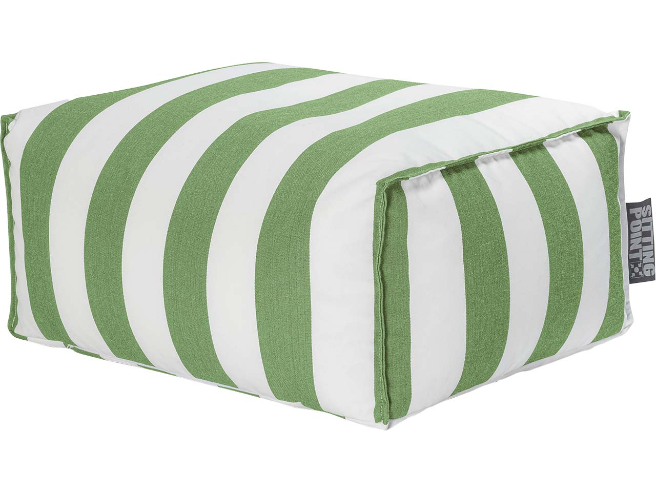 Sitzsack "Roll Santorin" outdoor, 55 x 65 x 35 cm, grün