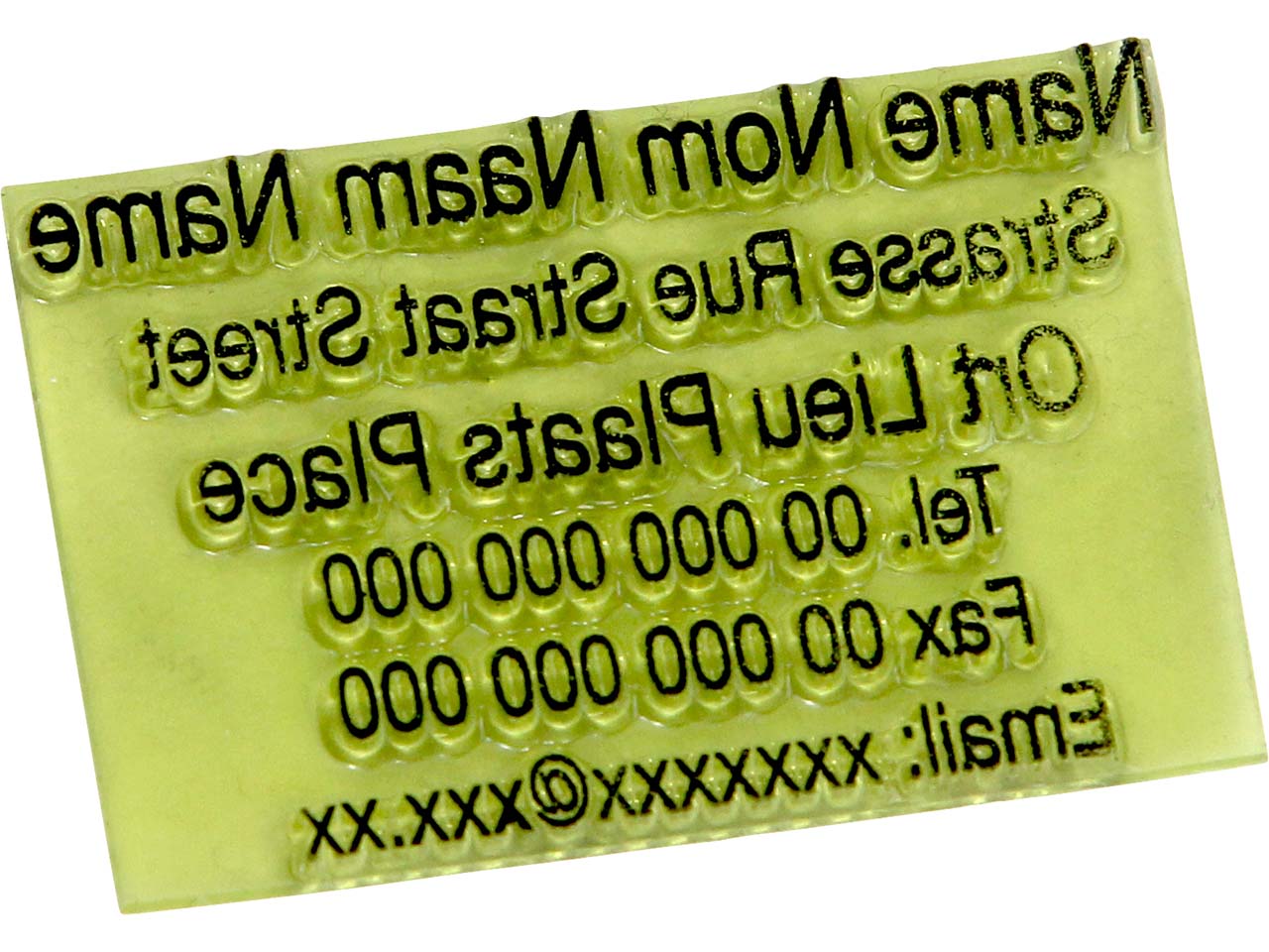 Colop Ersatz-Textplatte "GL"2300