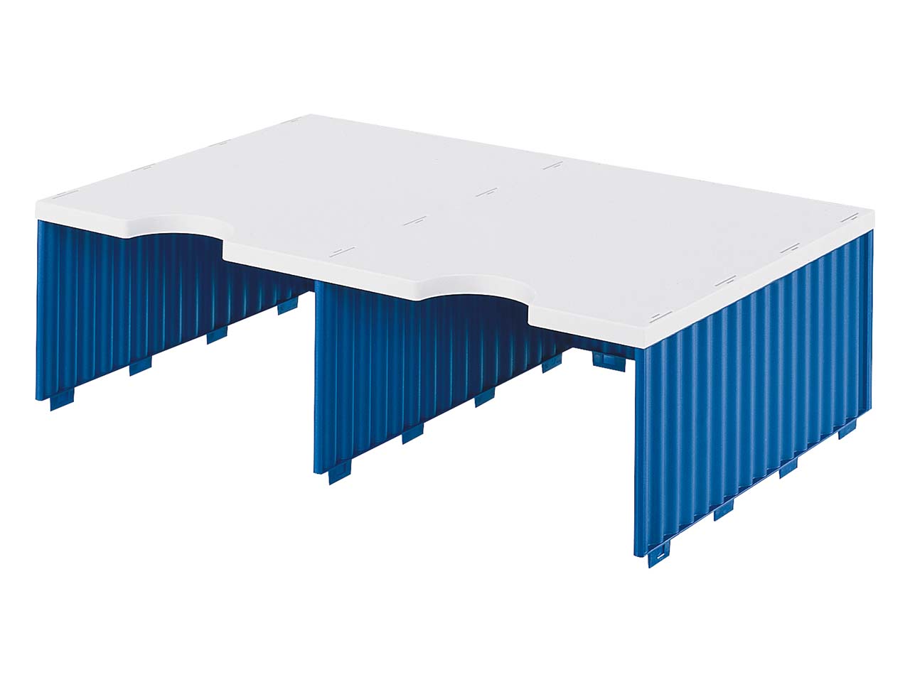 styrodoc Aufbau Jumbo 2er bl. 2 Fächer