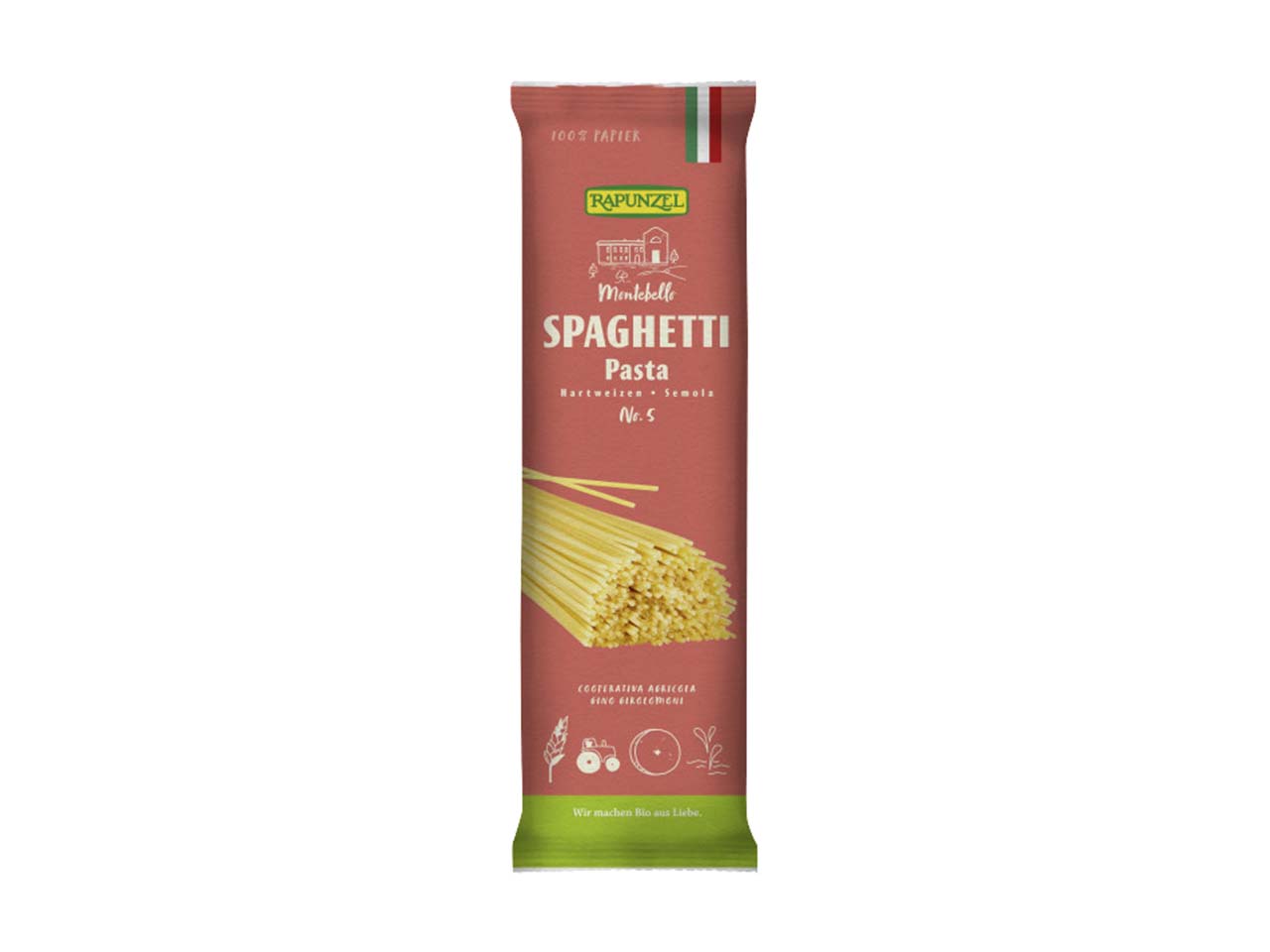 RAPUNZEL Bio-Spaghetti "Semola", no.5, 500 g