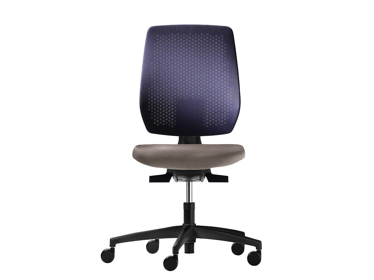 Dauphin Bürodrehstuhl "Speed-o" style ohne Armlehnen, fango