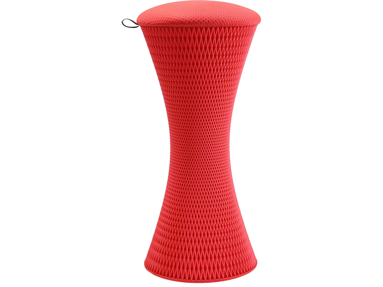 #wagnerdesignlab Bewegungshocker "3D ONE - L" Sitz gepolstert, rot
