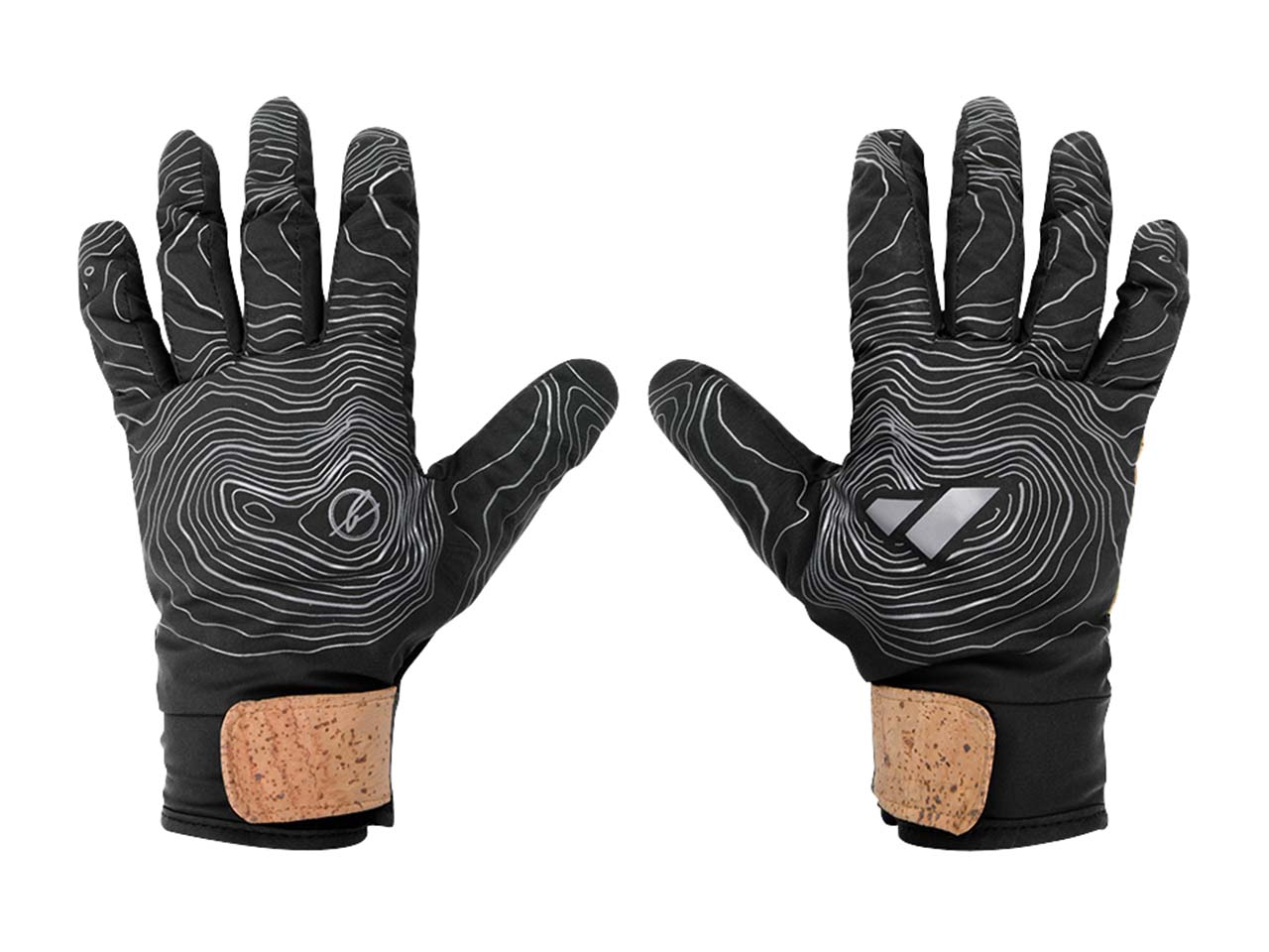 bleed Handschuhe "Eco21 Active" mit Korkelementen, black, Gr. 7