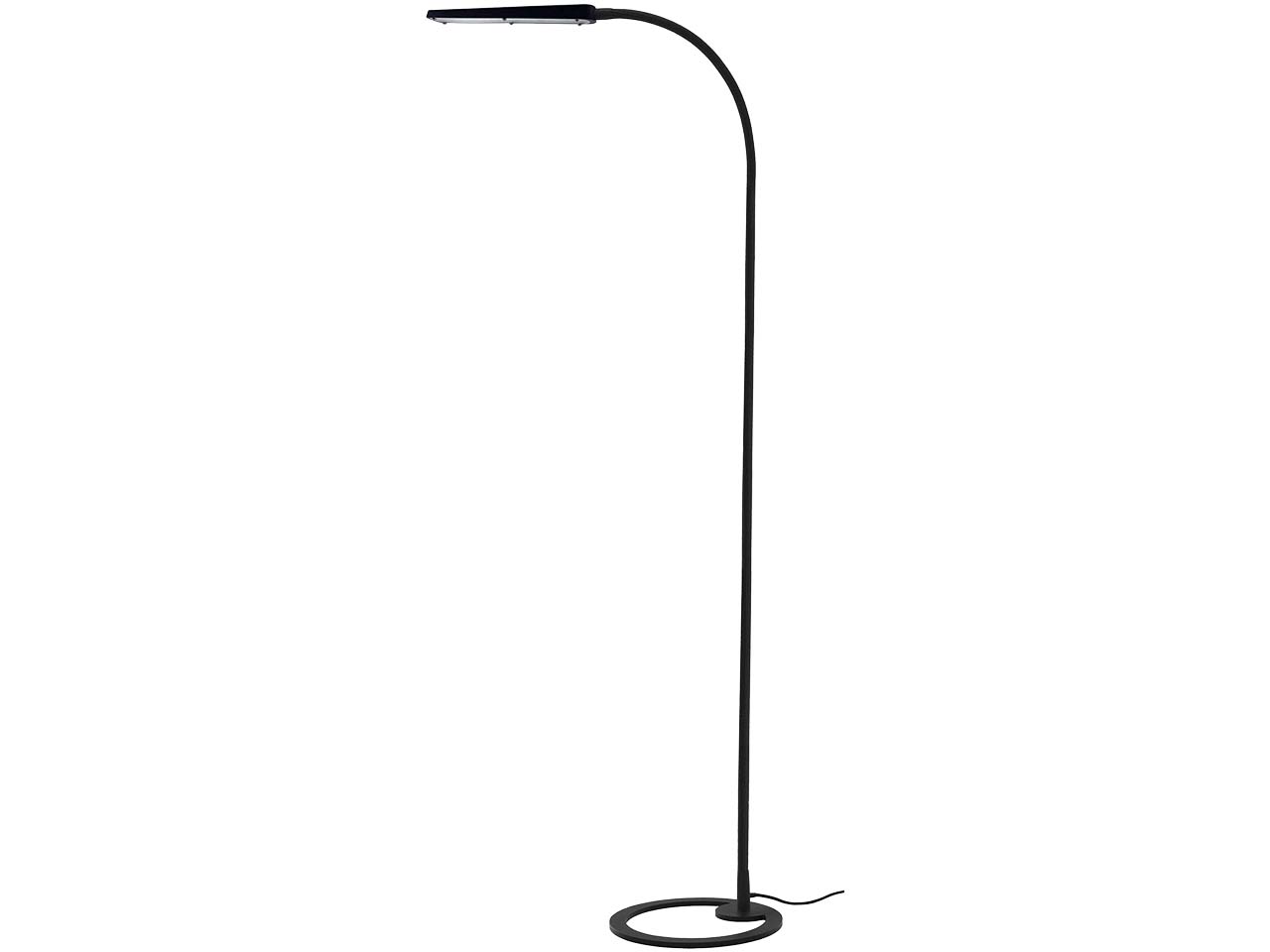 Bauer & Böcker LED-Stehleuchte "Comet" meteorite/black