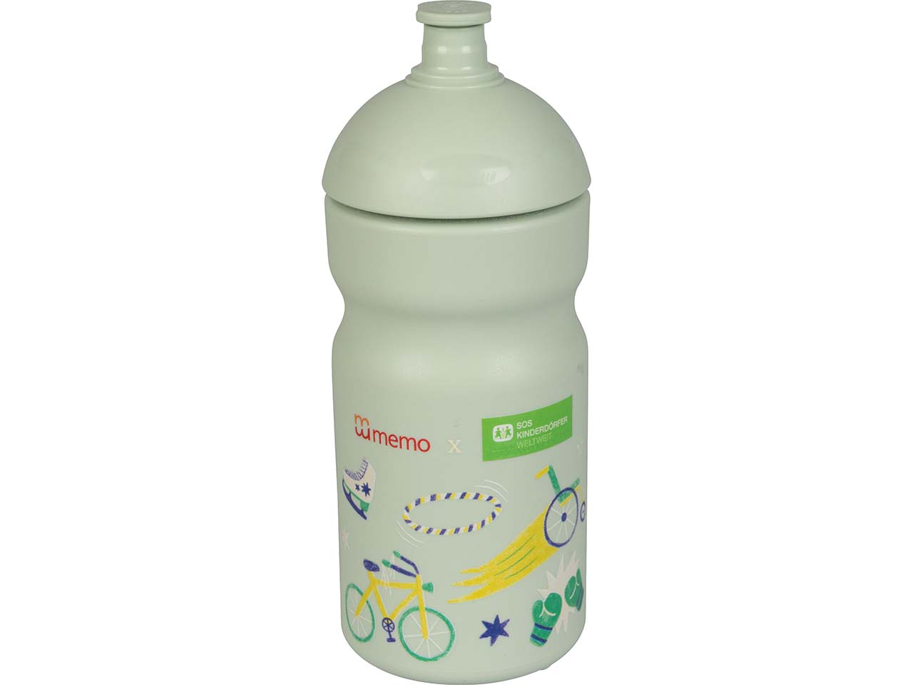 memo x SOS-Kinderdörfer weltweit Trinkflasche