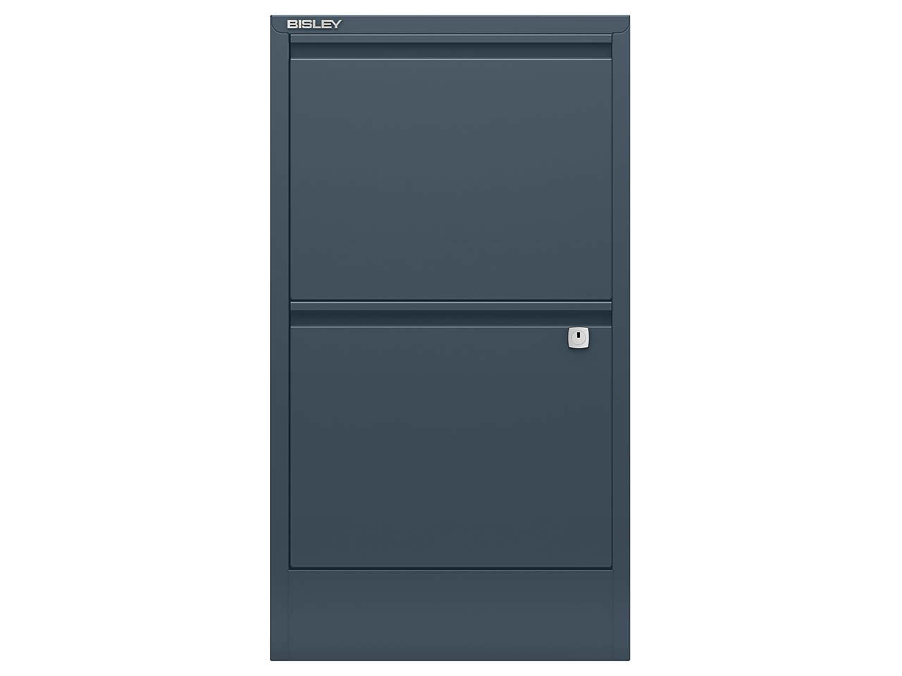 BISLEY Schubladenschrank "PersonalFiler" mit 2 HR-Schübe, anthrazitgrau