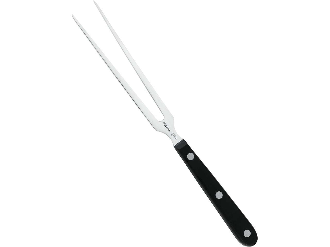 Metaltex Fleischgabel aus Edelstahl, 28,5 cm