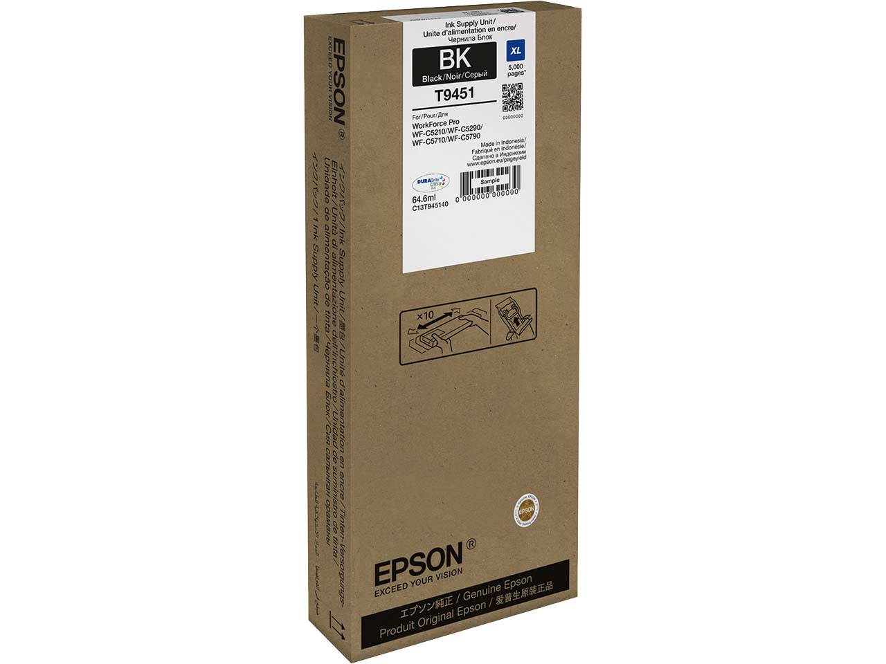 Epson Tintenpatrone T9451XL schwarz