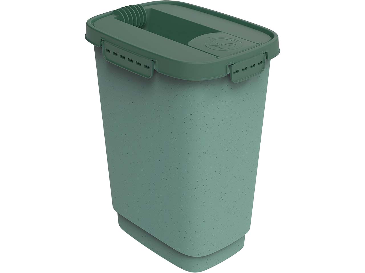 rotho Tierfutterbehälter 'CODY' aus Recyclingkunststoff, 10 l, mistletoe green