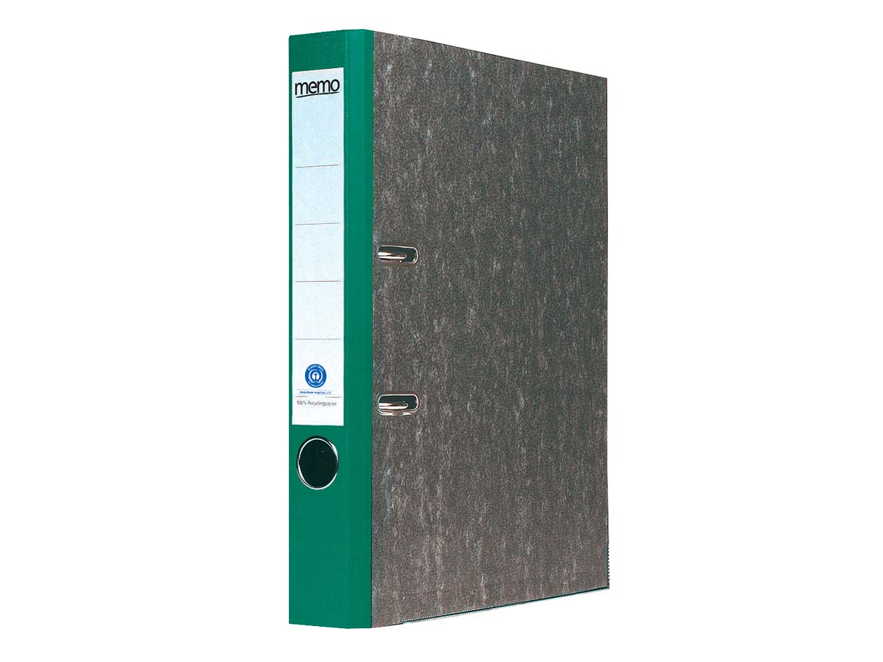 memo Ordner grün Rückenbreite 5 cm