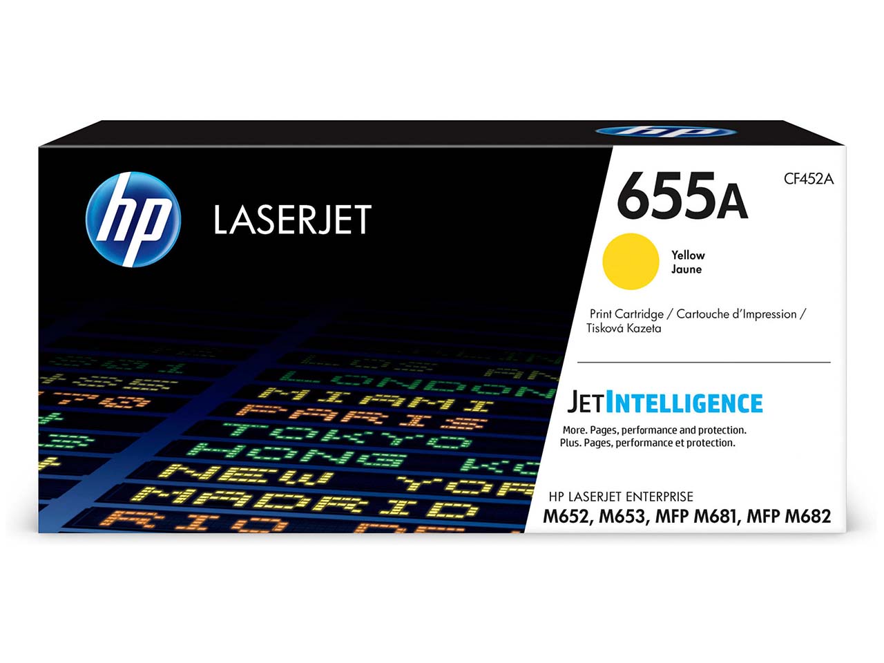 hp Druckkassette CF452A, Nr. 655A gelb