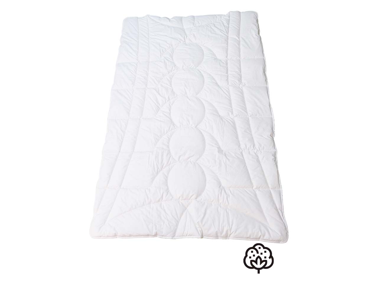 Steppdecke "Kontur Extra Leicht" 240 x 220 cm, mit Baumwoll-/Hanffüllung 1.056 g