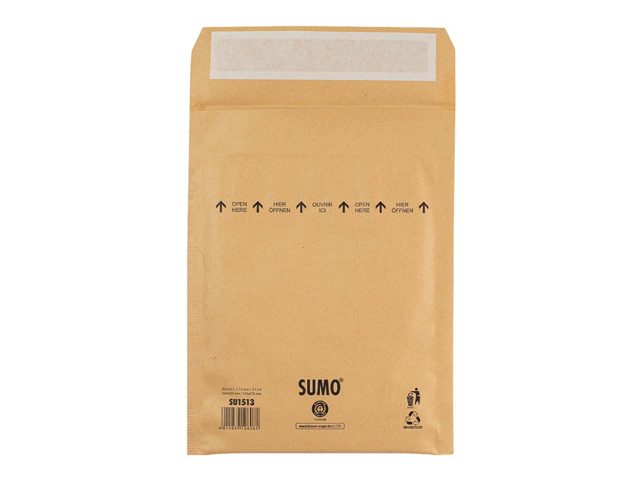 25 sumo Versandtaschen 145 x 215 mm