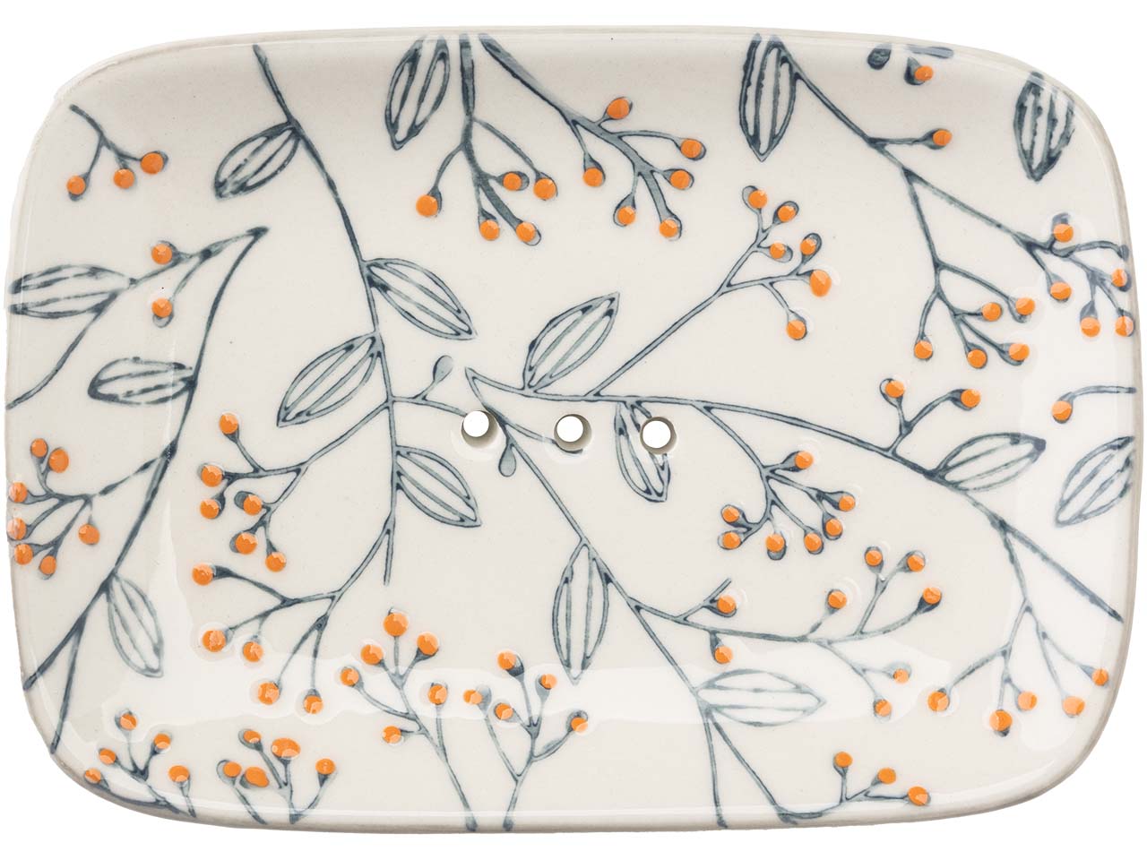 tranquillo Seifenschale "ROMANTIC" aus Steingut