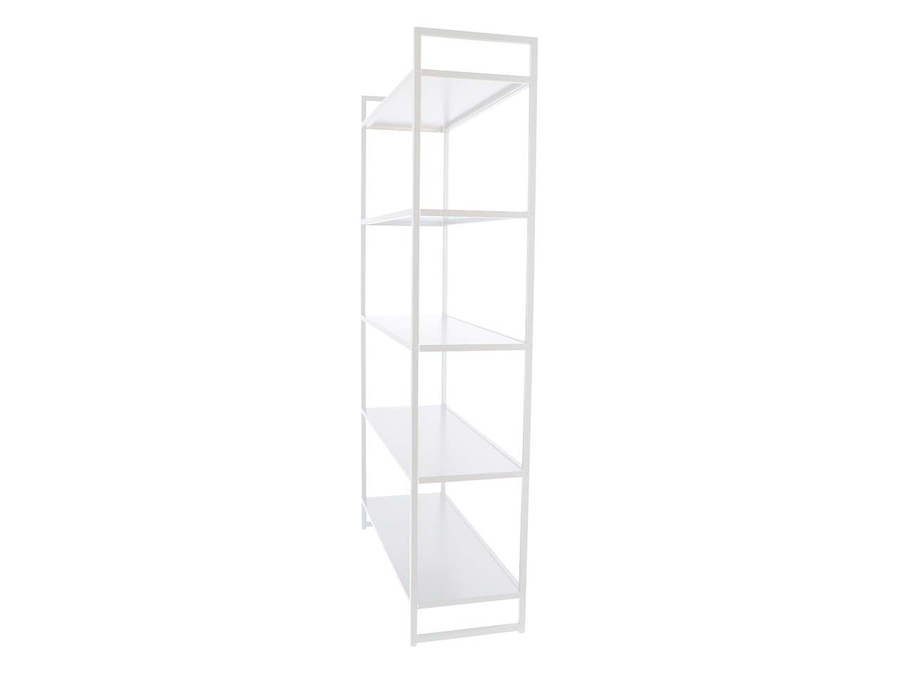 Regal "image" B 97 x T 35 x H 171 cm, Stahl pulverbeschichtet, weiß