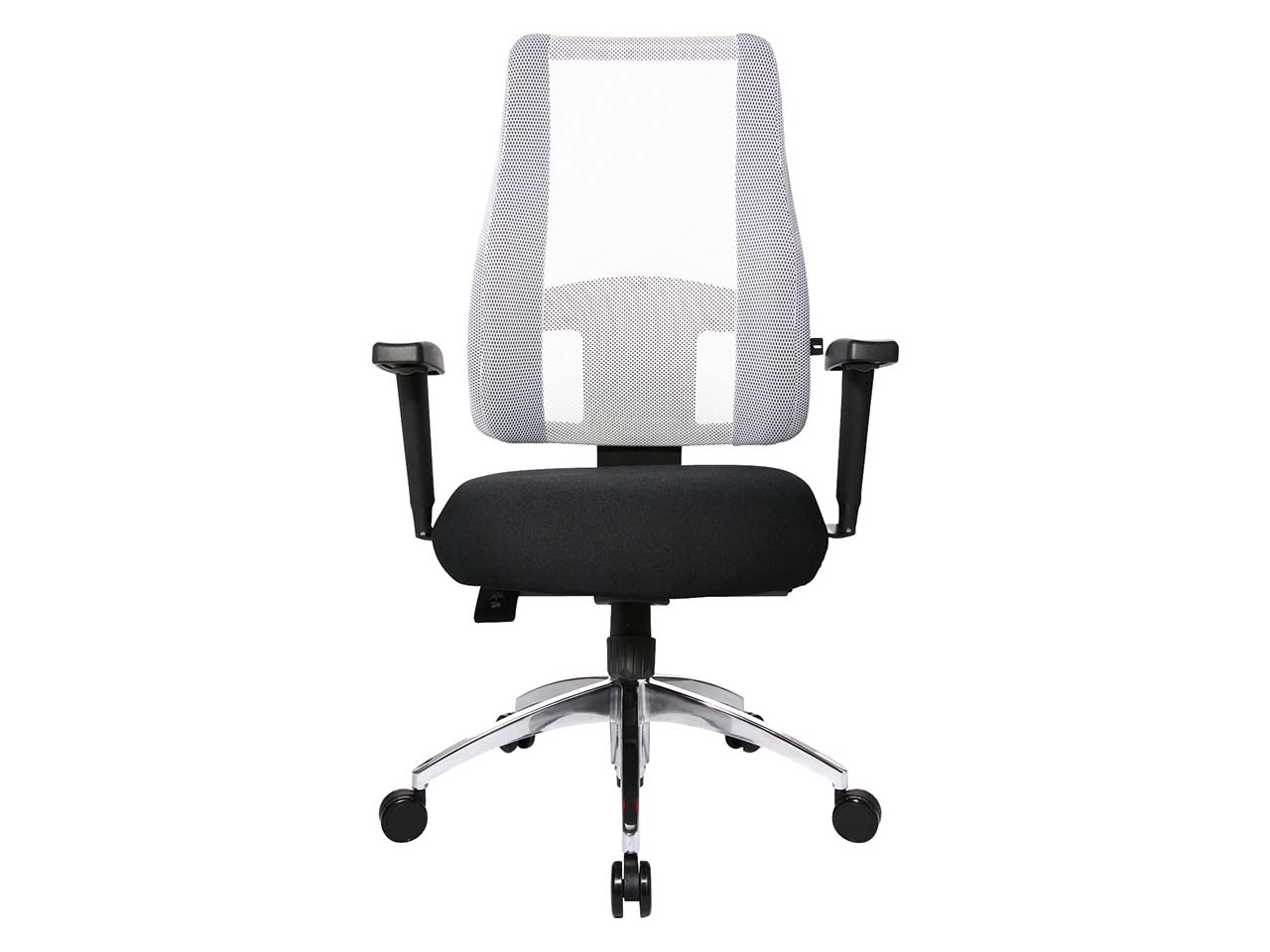 Topstar Bürodrehstuhl 'Lady Sitness Deluxe' mit Armlehnen und Aluminiumfußkreuz weiß