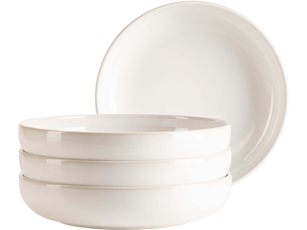 Mäser Schüssel Set 4-tlg. "Unico" 22 cm, weiß