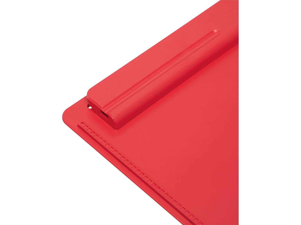 MAUL Klemmbrett "MAULgo" DIN A4 aus Recycling-Kunststoff, rot