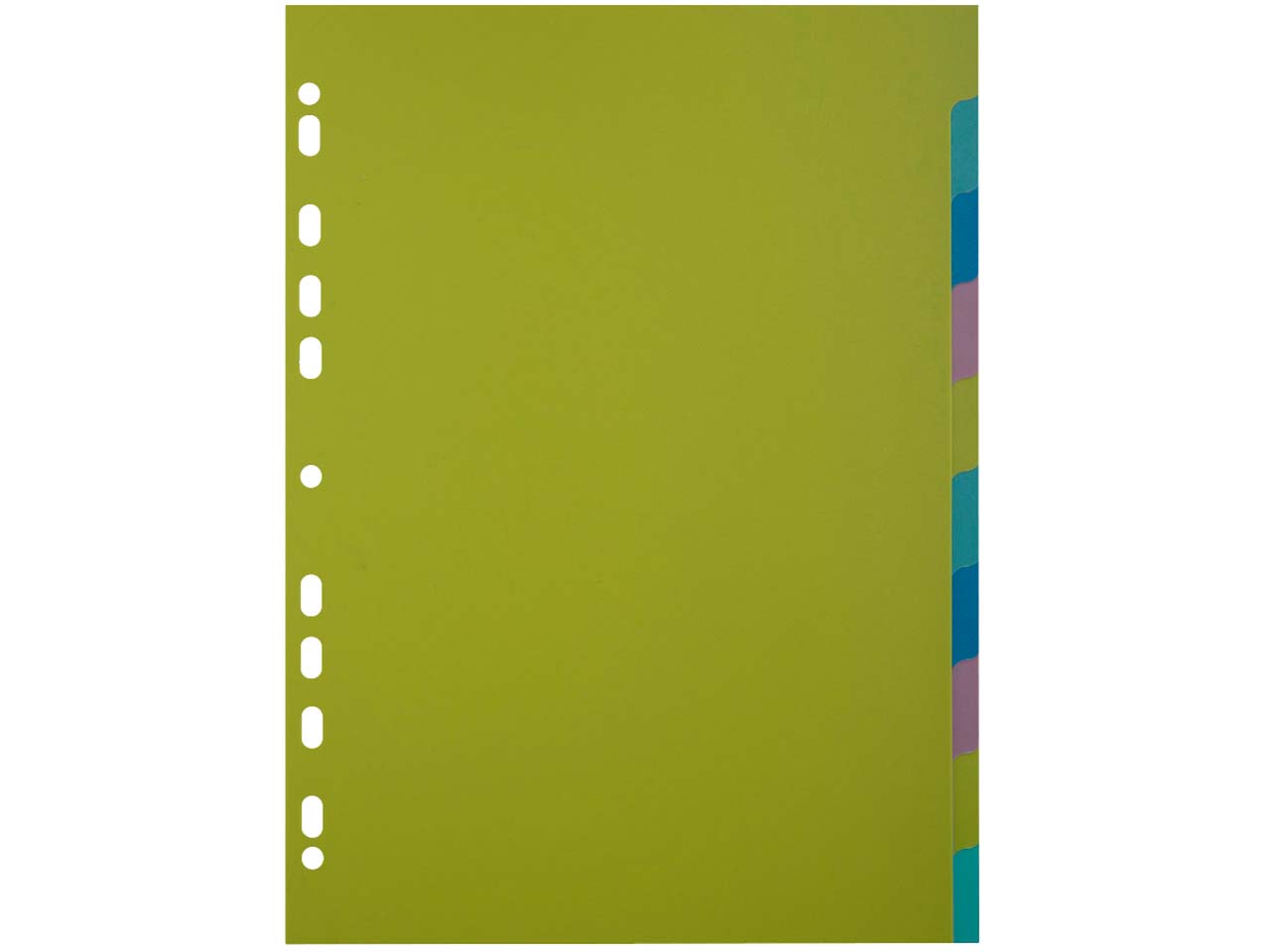 Exacompta Register "Forever" DIN A4 aus Recycling-PP 10-teilig