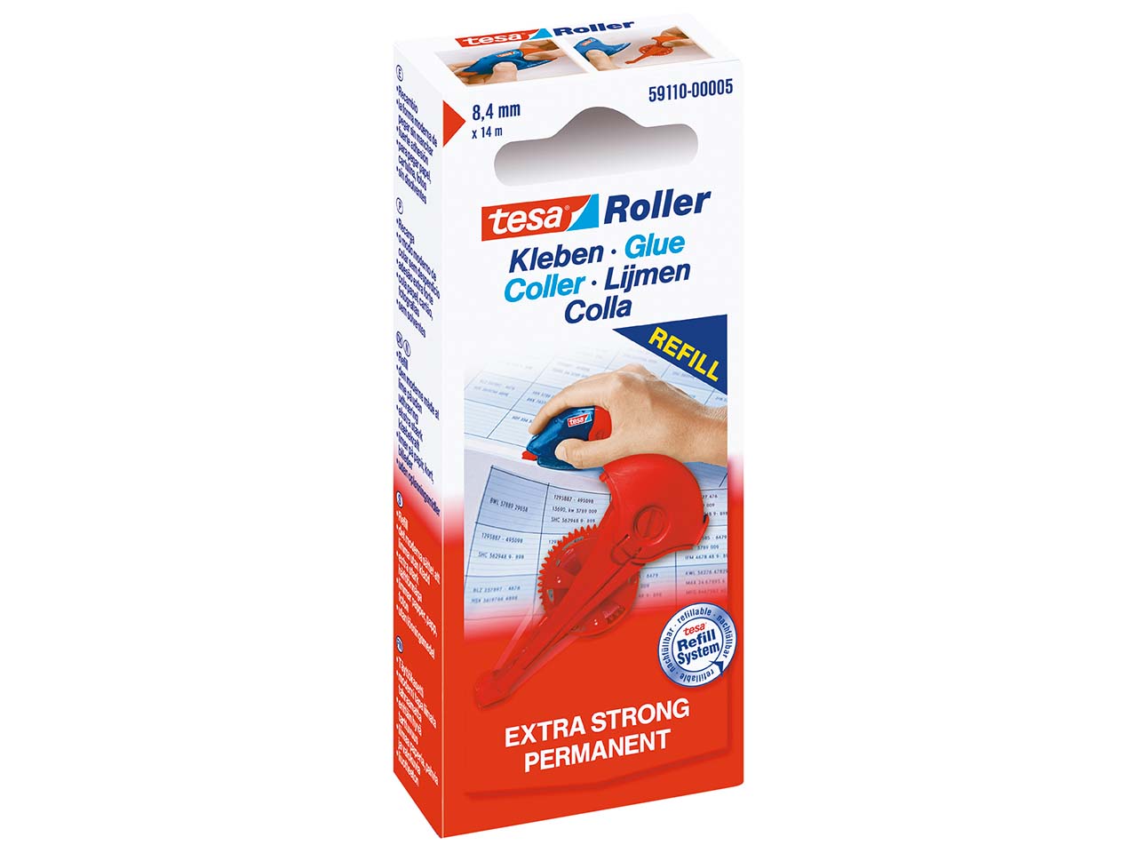 tesa Refill 'ecoLogo' 8,4 permanent