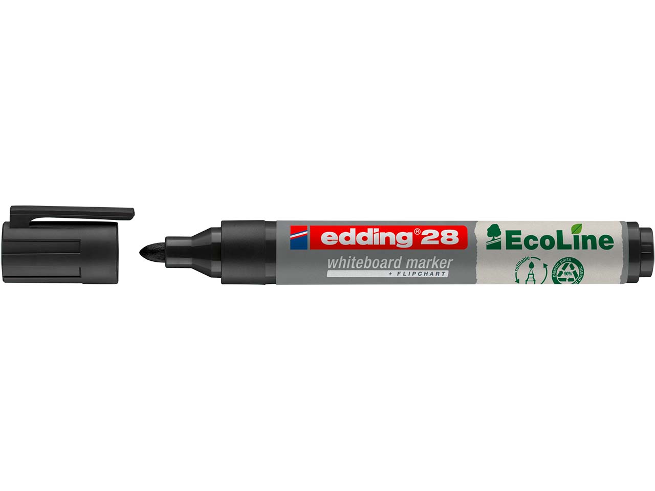 edding Whiteboardmarker "28 EcoLine" schwarz