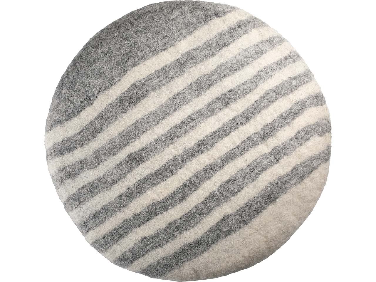 cilio Sitzkissen 'LANA', grau-weiß