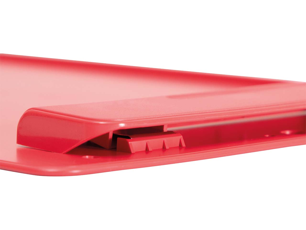 MAUL Klemmbrett "MAULgo" DIN A4 aus Recycling-Kunststoff, rot