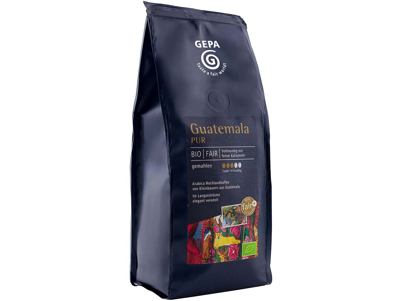 GEPA Bio Kaffee "Guatemala pur", gemahlen 250 g