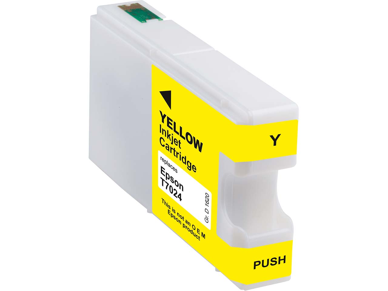 memo Tintenpatrone ersetzt Epson T7024 gelb