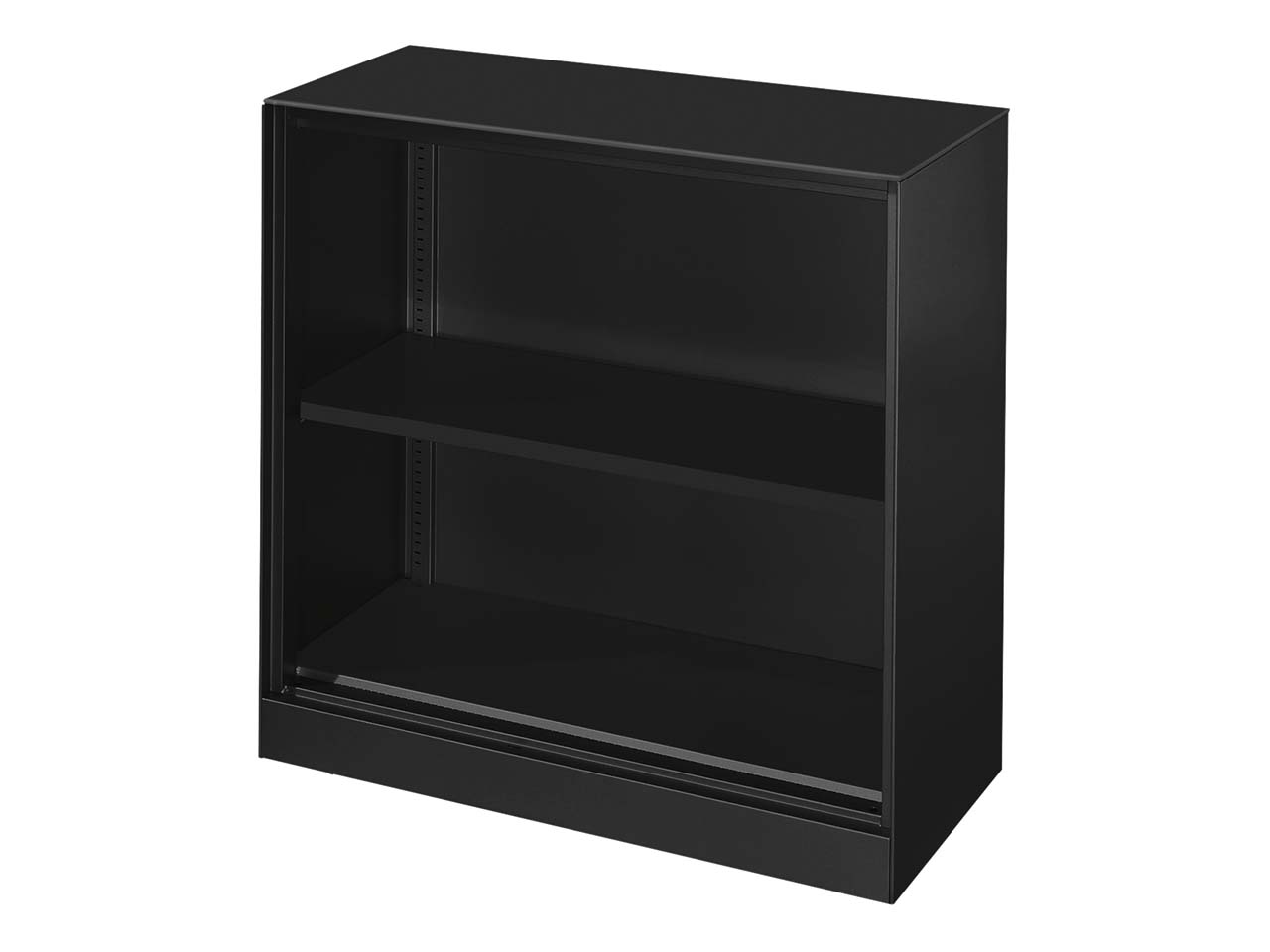 Regal "CONTACT", Höhe 91,5 cm  (BxT) 100 x 43,5 , schwarz