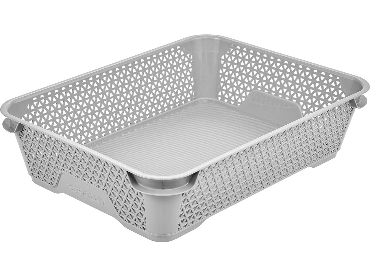 keeeper Korb "Mirko" stapelbar A5, nordic grey