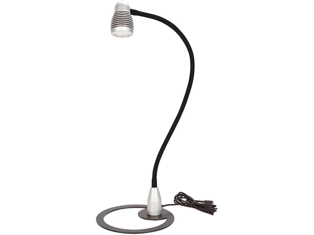 Bauer & Böcker LED-Tischleuchte "Satellite" meteorite/silver