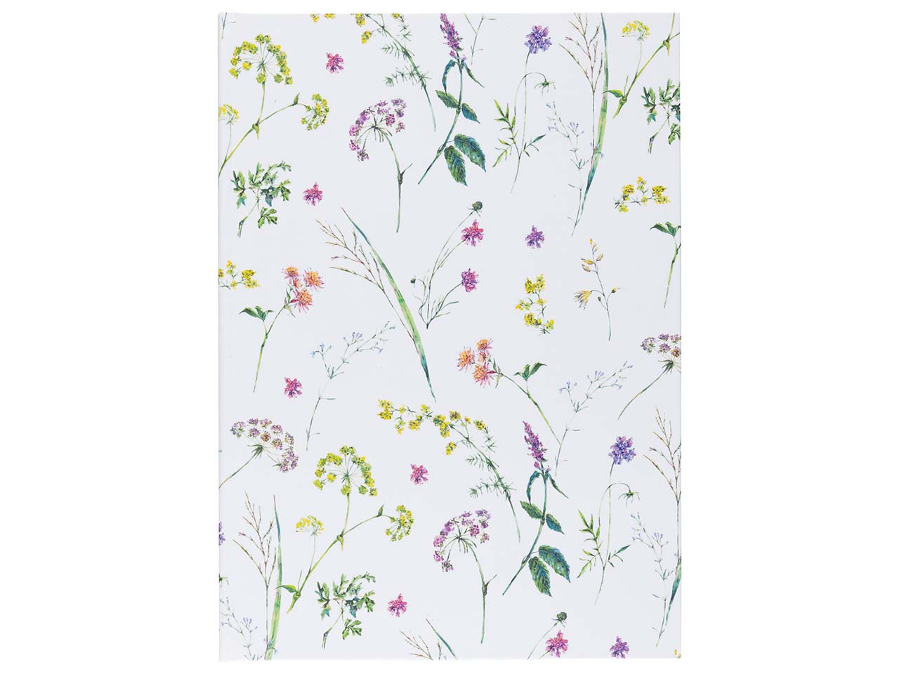 Notizbuch "Flowers and Grass" DIN A5 blanko, 72 Blatt