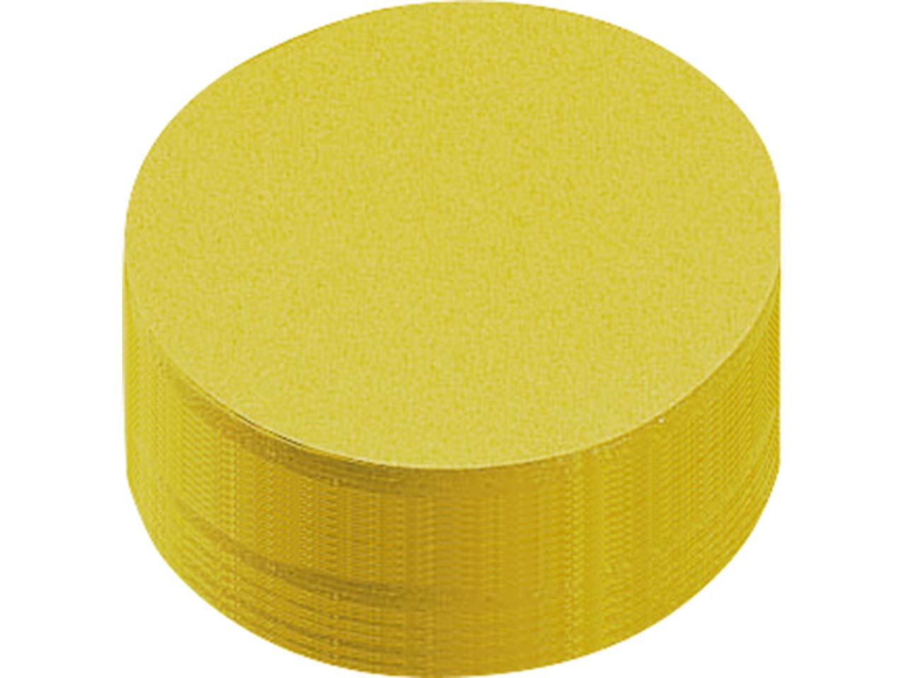 250 Blatt Moderationspapier Kreise 9,5 cm gelb