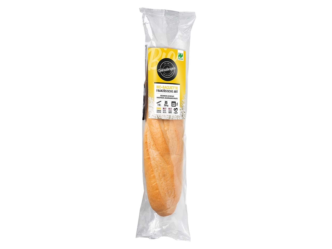 Herzberger Bio-Baguette zum Aufbacken, 250 g