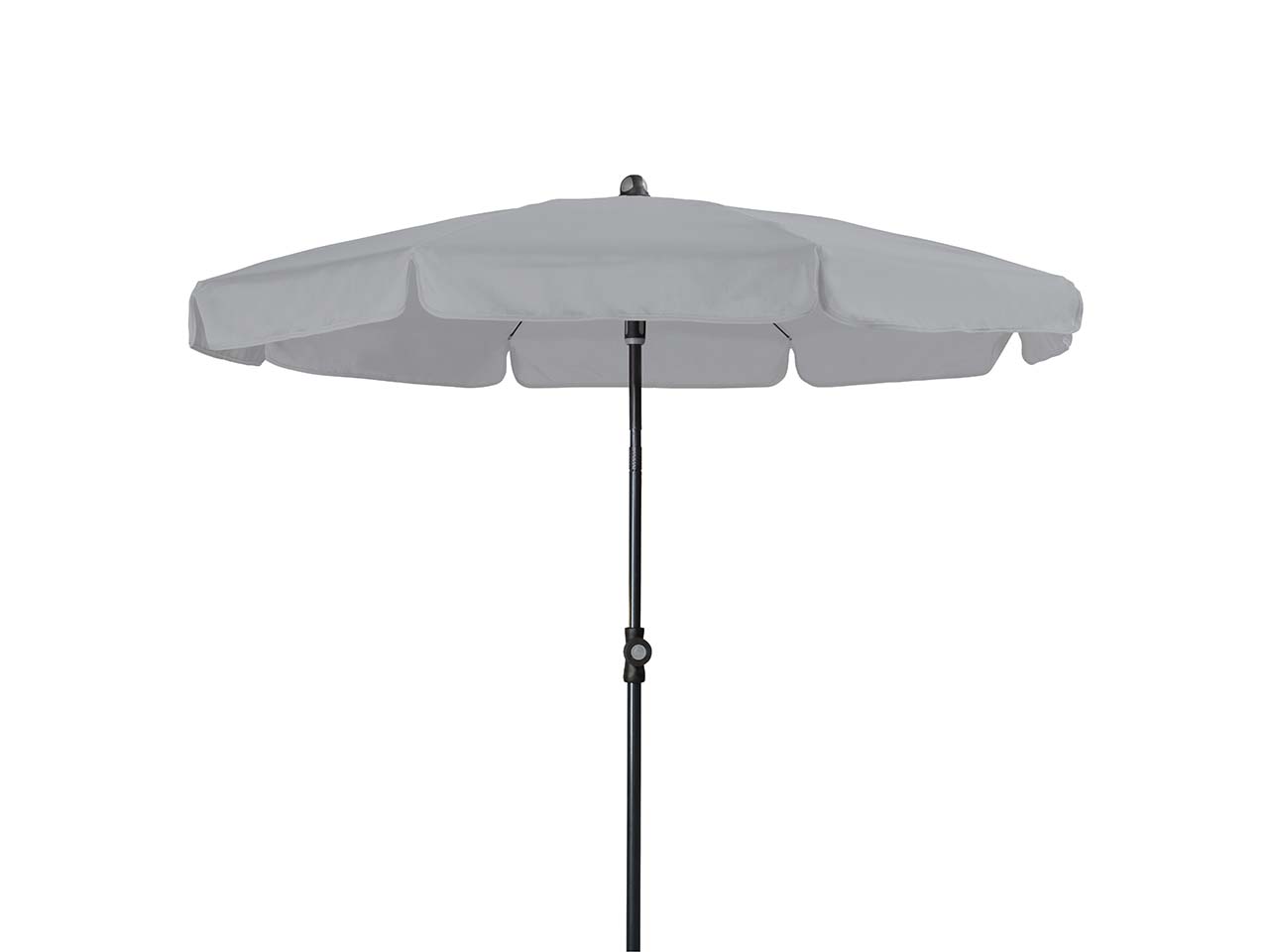 doppler Sonnenschirm "Sunline Neo" Ø 150 cm, hellgrau