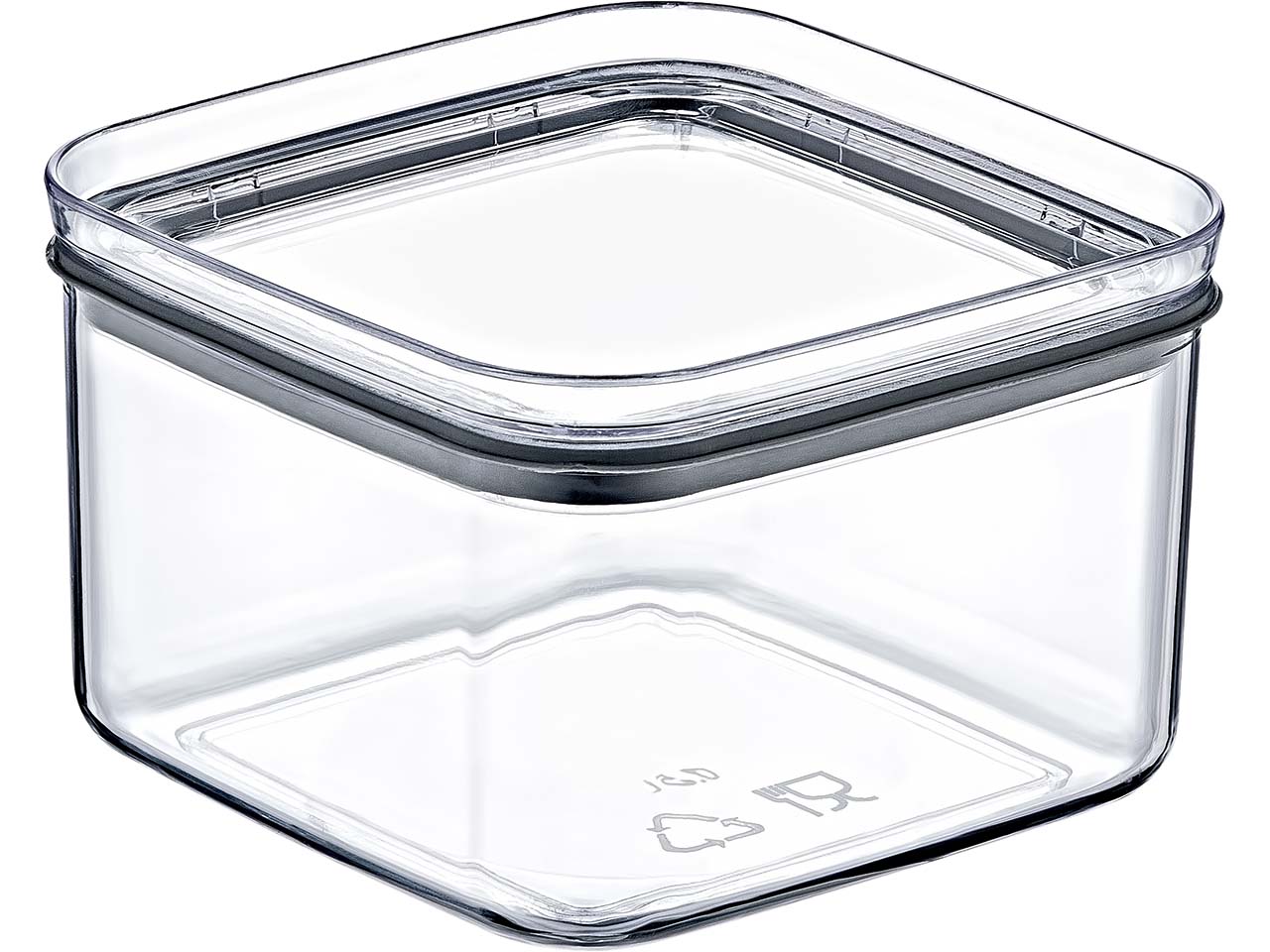 Vorratsdose "SEOUL" mit Silikondichtung, transparent, 500 ml