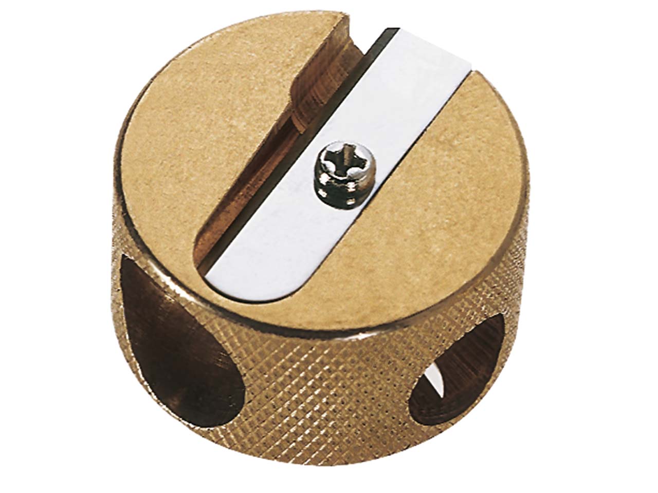 Spitzer / Messing doppelt rund