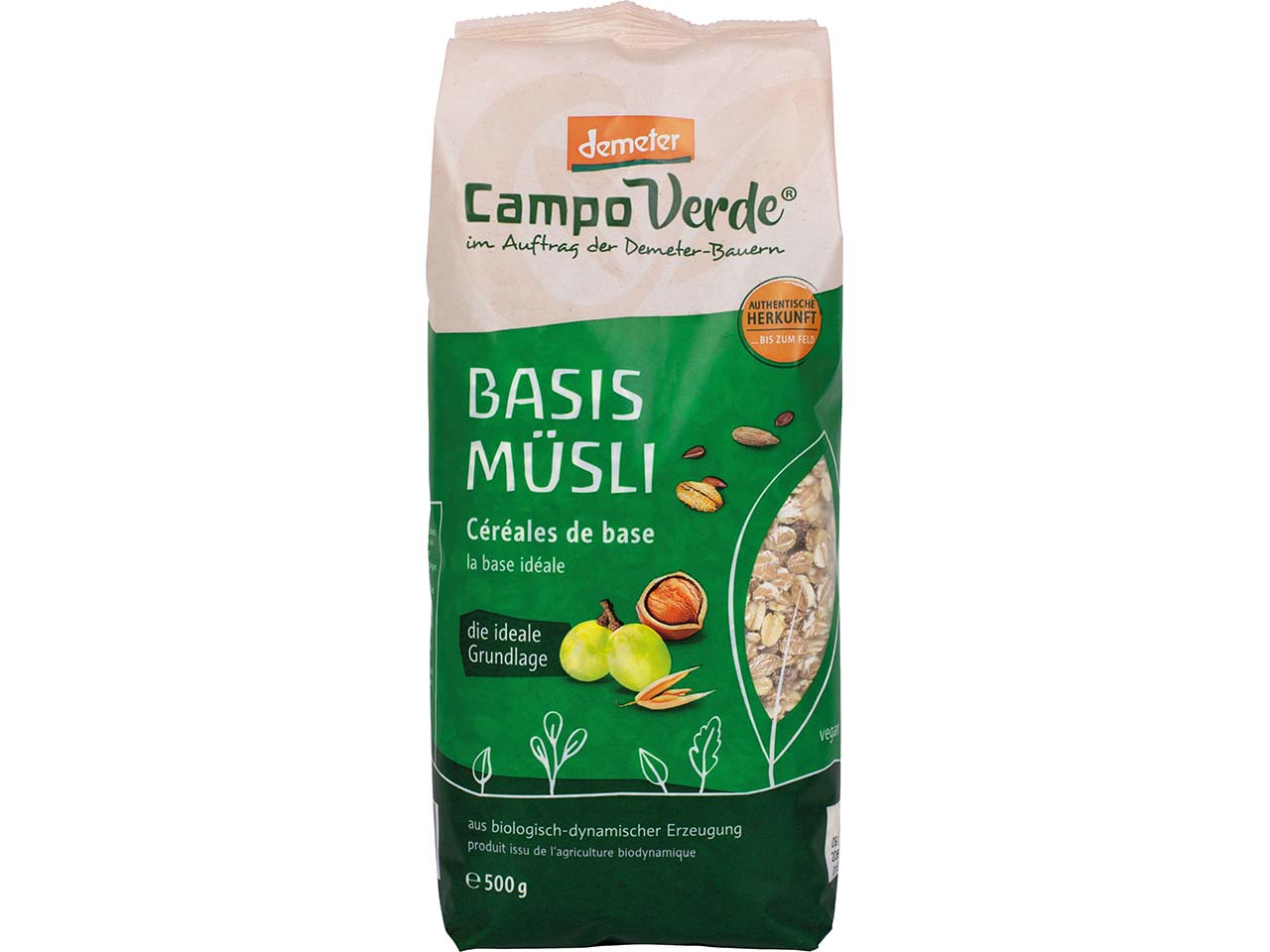 Campo Verde Bio-Basismüsli, 500 g